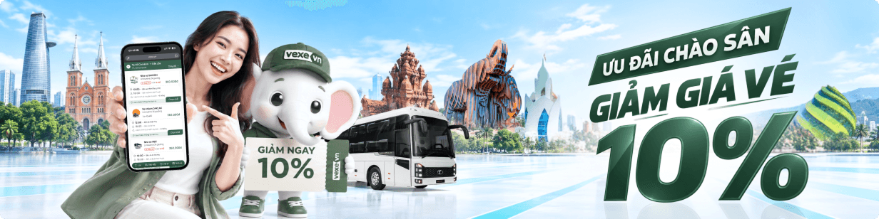 Ưu đãi chào sân — giảm giá vé 10%